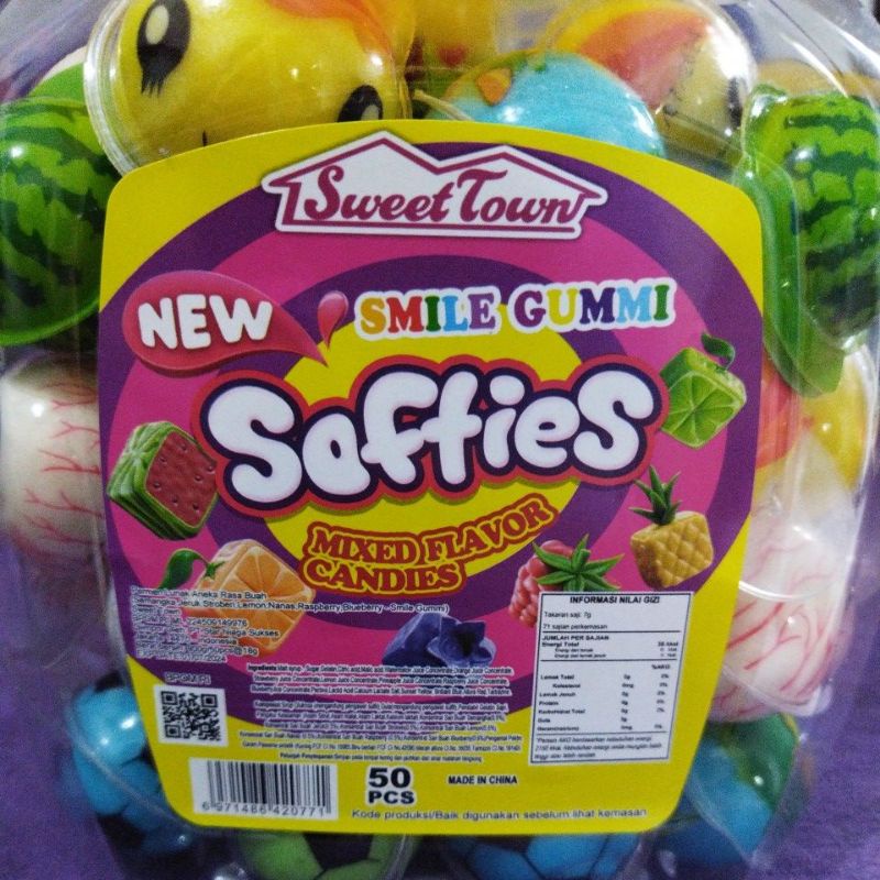 PERMEN LUNAK SOFTIES DUS ISI 6