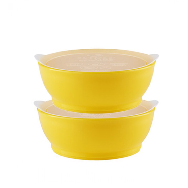 ELIPSE Stage 3 12oz Bowl Set with Lid Non Slip &amp; Non Spill