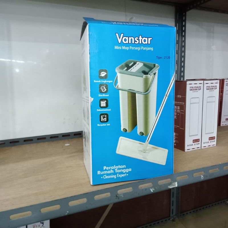 Alat Pel Lantai Vanstar/ Pel Persegi Panjang - Mini Mop persegi panjang VANSTAR