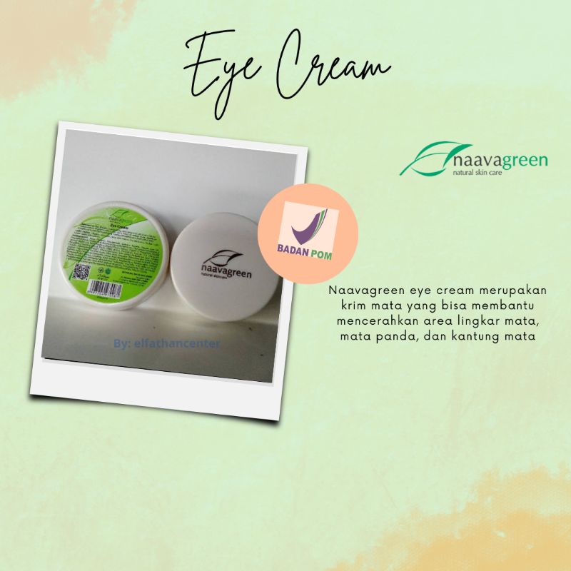 NAAVAGREEN KRIM MATA (EYE CREAM)