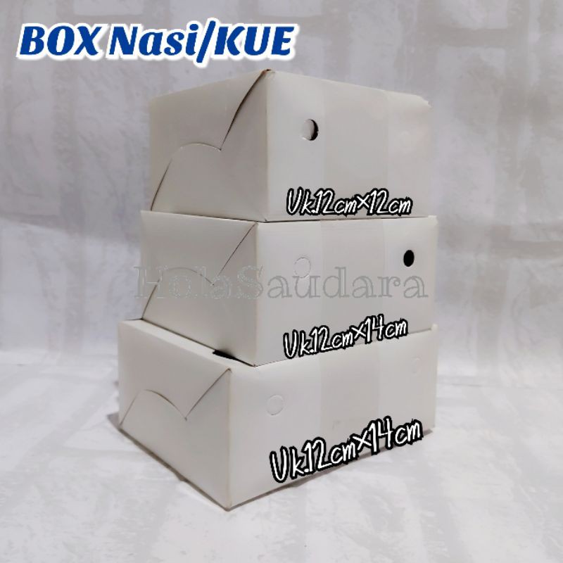 

KOTAK NASI/KUE/BOX NASI 12×12, 12×14 & 12×16 ( PER 5 PCS )