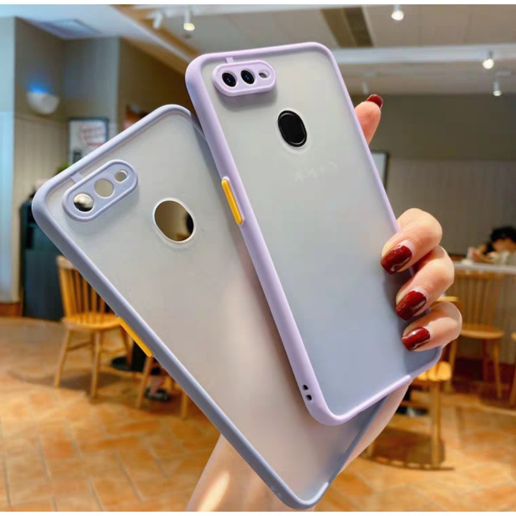 Hybrid Case Oppo A3s A15 A54 A74 A5 A9 2020 A5s A7 A12 A11k Reno 5 Realme C11 C21 C12 C20 C25 Narzo 20 30A C15-4
