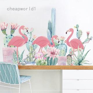 Stiker Dinding Bahan Pvc Mudah Dilepas Gambar Flamingo Stiker Dinding Bahan Pvc Mudah Dilepas Gambar Flamingo