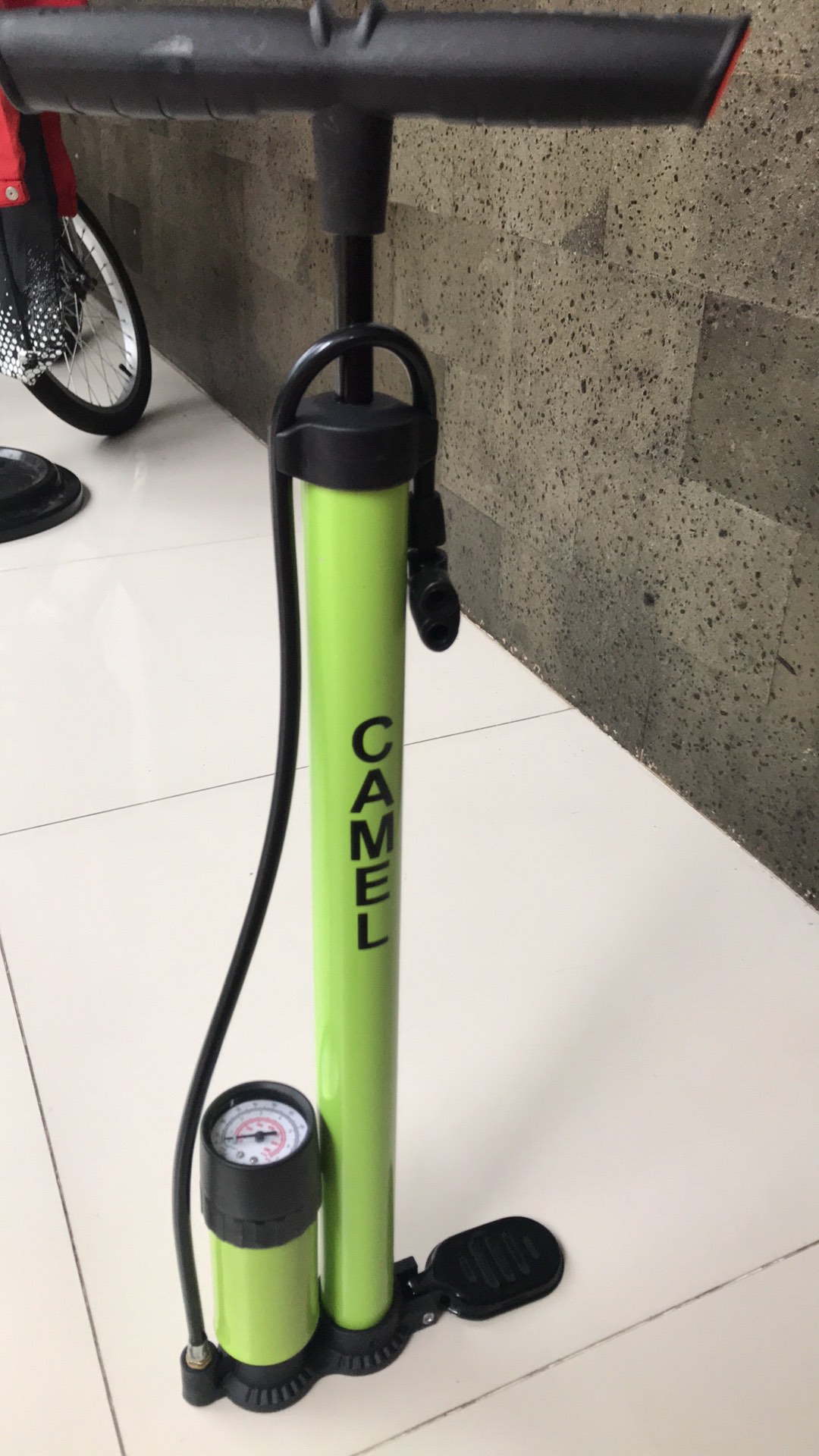 Camel Pompa Sepeda Ca-111 -  Tabung Meter Stainless Ca111