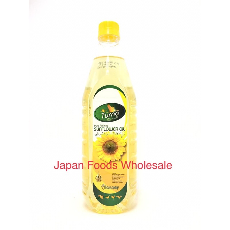 

Turna Sunflower Oil 1L / minyak biji bunga matahari murni