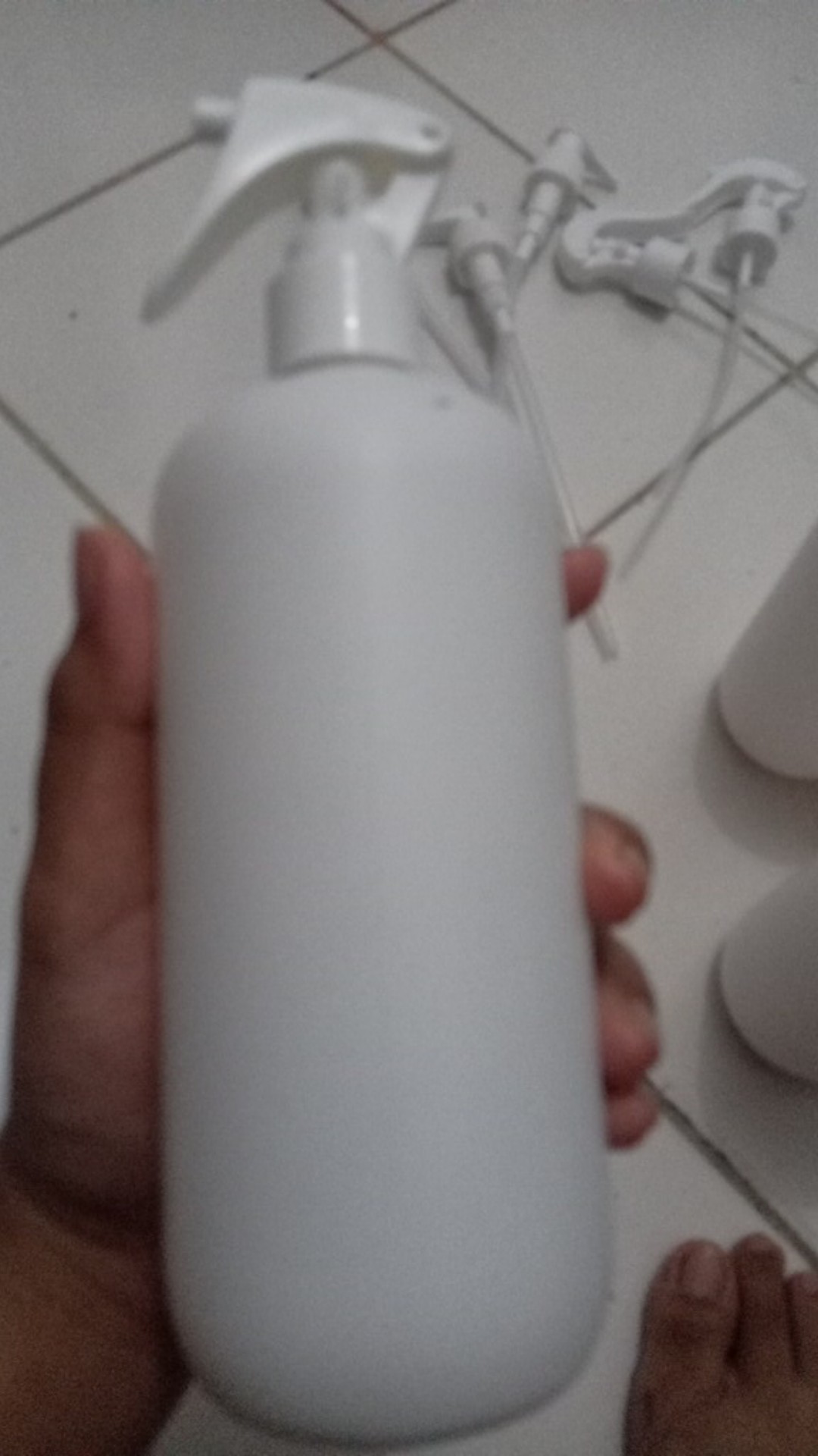 Botol Hdpe 500 Ml Spray Trigger Putih