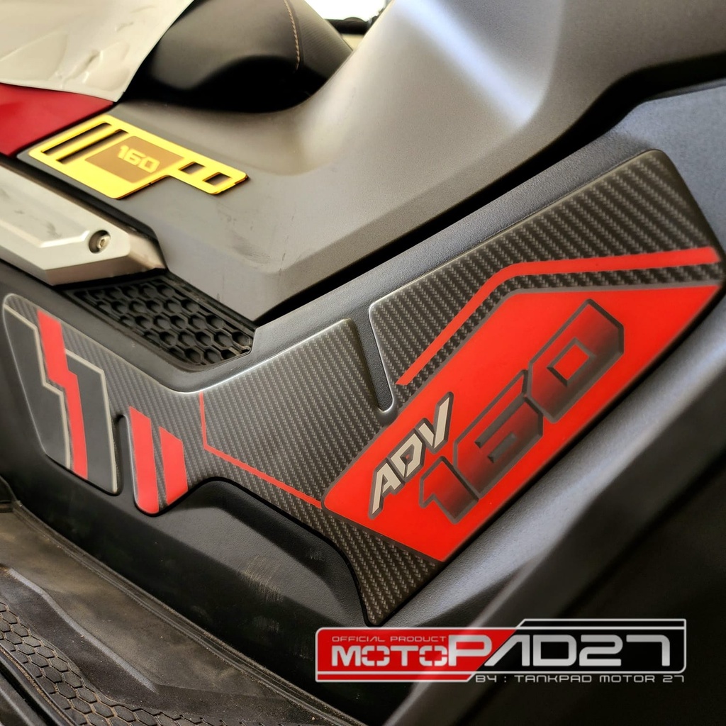 stiker sidepad honda ADV 160 resin premium