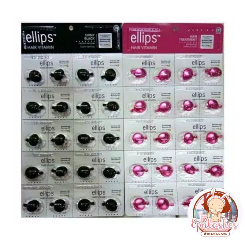 [ BUTIR ] ELLIPS VITAMIN RAMBUT  / ELLIPS VITAMIN RAMBUT ECER BPOM
