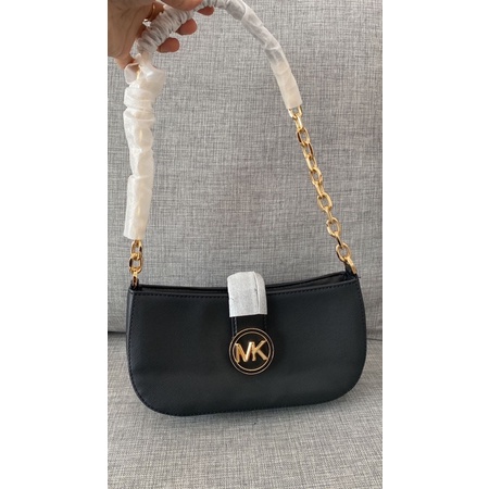 NBU preloved Michael Kors carmen leather shoulder bag | tas mk carmen