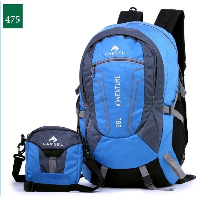 BELI 1 GRATIS 1 - Tas Ransel Pria Branded Gf Tas Cowok Outdoor Gunung