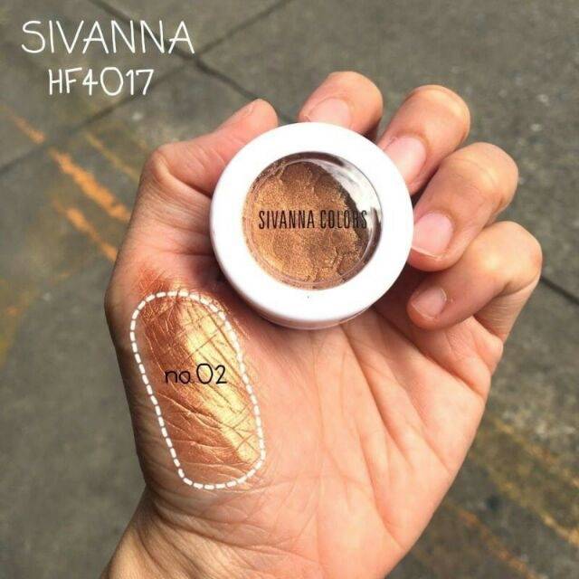 SIVANNA COLORS Mashed Potato Star Eye Shadow #HF4017 Thailand / Eyeshadow / Metalic / Glowing