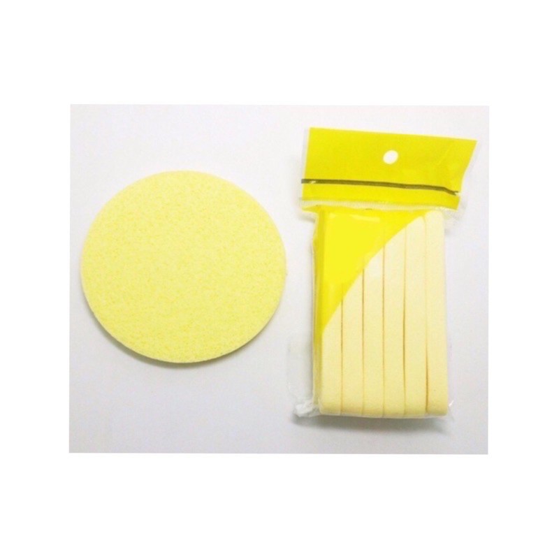 `ღ´ PHINKL `ღ´ Spons Stick Facial (spons kentang) untuk angkat masker sponge bisa mengembang