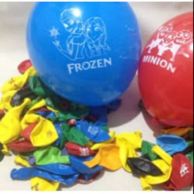 Balon Karet Karakter Kartun