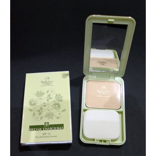 Sariayu Dwiguna (Bedak Padat) SPF 15 - Kuning Langsat