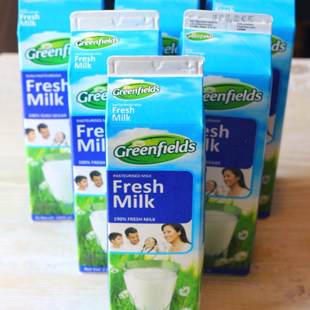 

Susu fresh milk green field khusus gojek