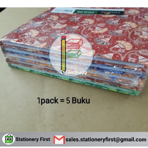 

Buku Tulis Hard Cover Paperline 100 Lembar Per Pack 5 Buku 087