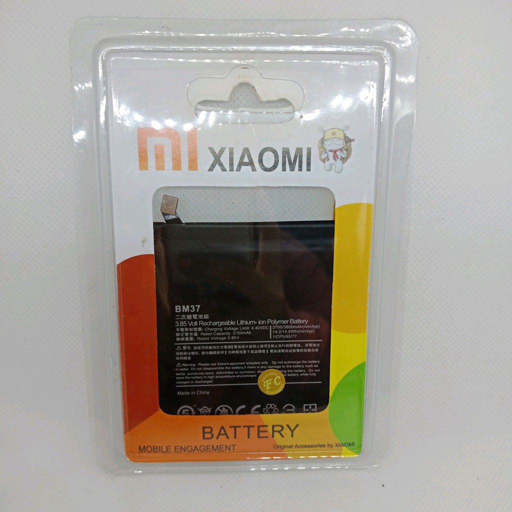 BATRE BATERAI BATTERY XIAOMI MI5+ BM37/MI5S PLUS BM-37/BM 37 ORI 100%