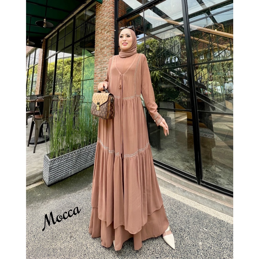 Original GLAMZ Dress Kiran (seri A) (seri B) / Fashion Muslim Gamis