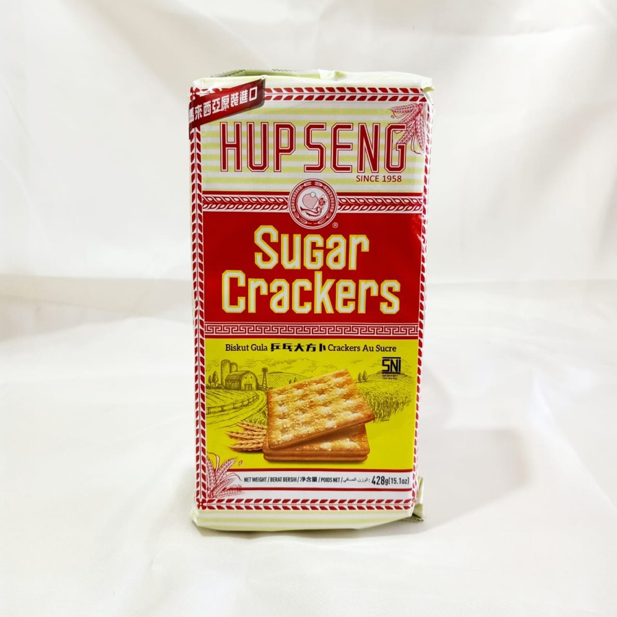 

Hup Seng Sugar Crackers 428g / Biskuit Gula Manis Hupseng