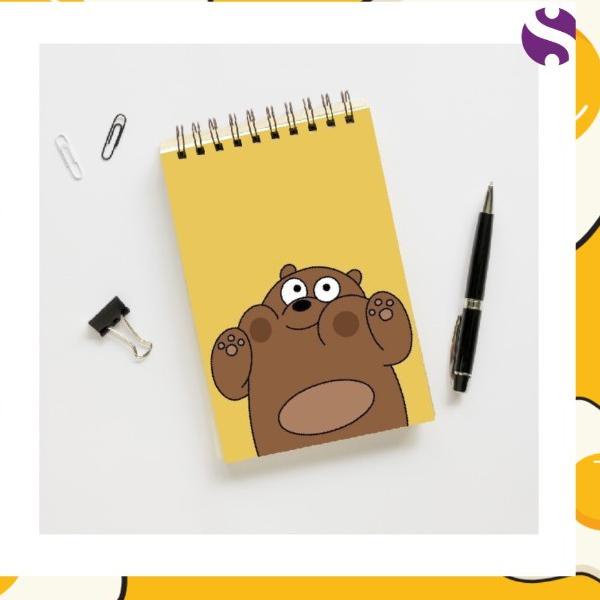 

Buku Catatan Mini Notes Pocket Book Notebook Saku A7 We Bare Bear い