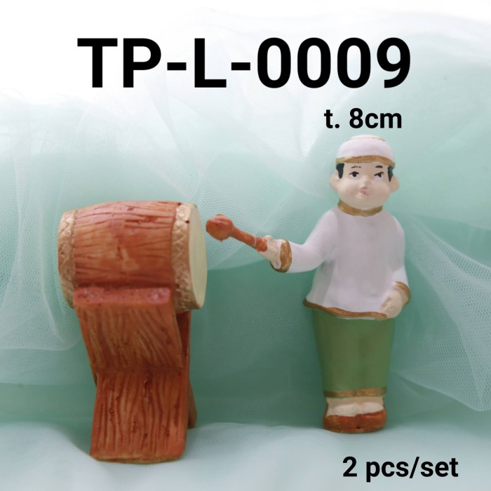 

TP-L-0009 CAKE TOPPER HIASAN KUE PATUNG LEBARAN IDUL FITRI BEDUG BEST SELLER