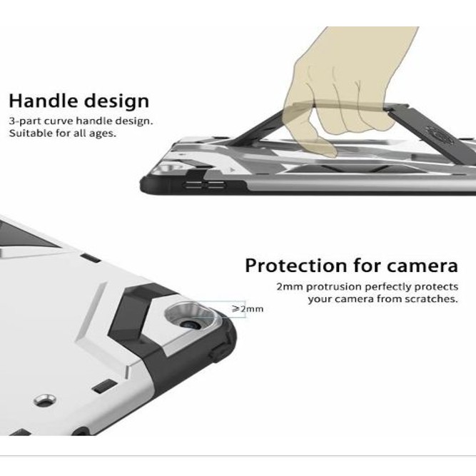 Samsung Tab S6 Lite 10.5 Inch 2020 P610 P615 Escort Case Anti Shockproof Kickstand Back Cover