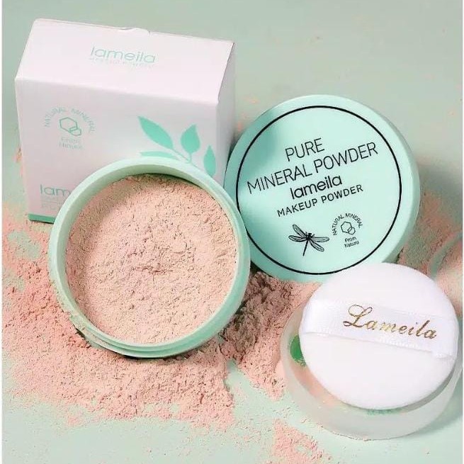 HK3607-LAMEILA pure mineral powder make up powder ( Daun )