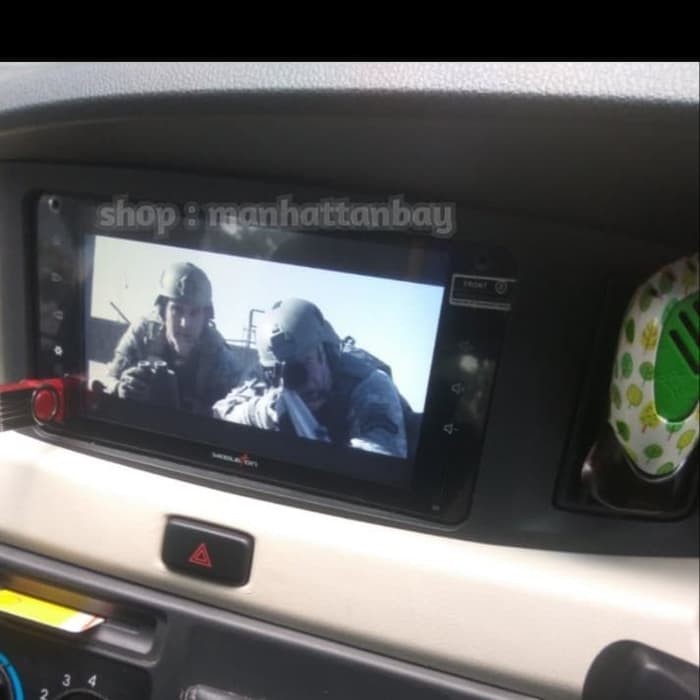 Head Unit Sigra Double Din TV Mobil Plug And Play Skeleton SKT-8197T