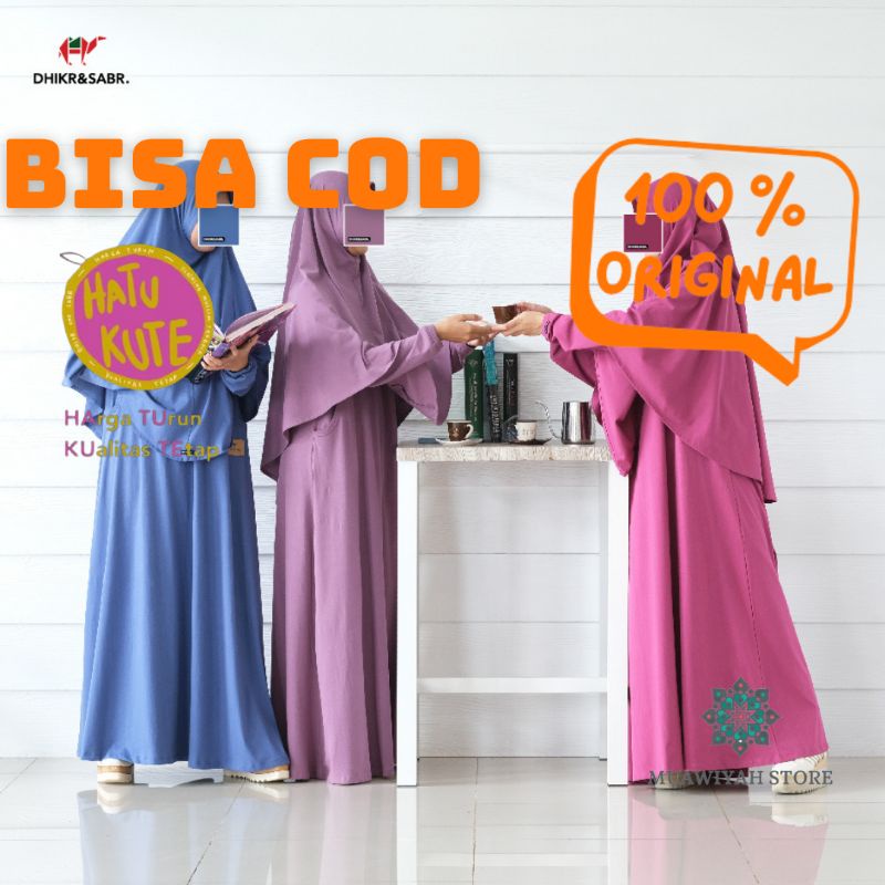 Terbaru Gamis Kaos Mahabbah Dhikr And Sabr