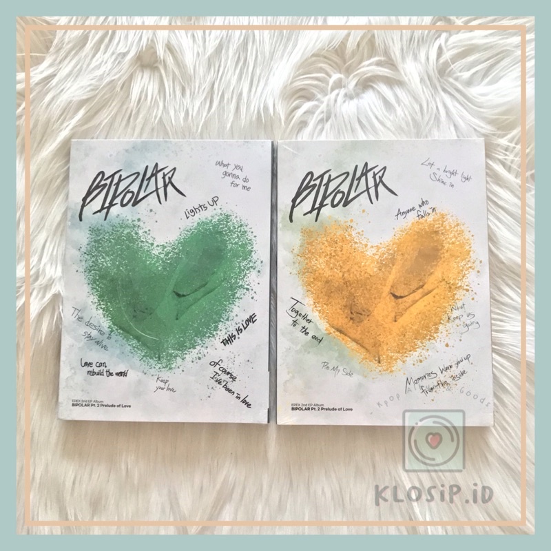 [READY STOCK] EPEX - BIPOLAR PT. 2 BOOK OF LOVE