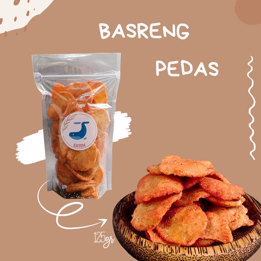 

BASRENG | 125gr | BASO GORENG | BASRENG PEDAS | MAKANAN RINGAN | MAKANAN | SNACK | BASO | BAKSO |