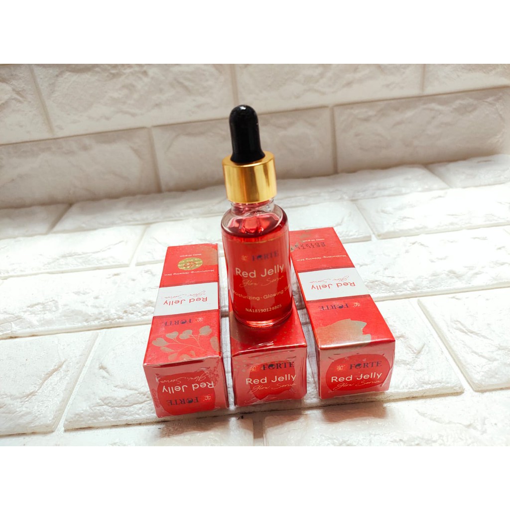 Takarai RED JELLY GLOW SERUM Wajah Bersina BPOM SYB Forte Red Jelly Glowing 20Gram 100% Ampuh