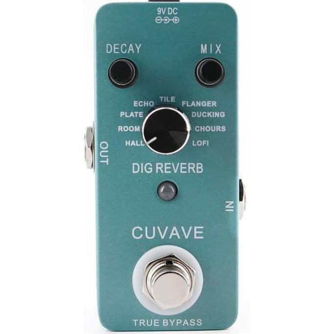 Efek Gitar Cuvave Dig Reverb (Ready Stok)
