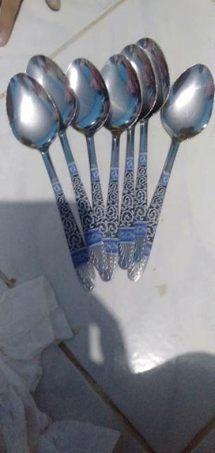 Sendok Batik Stainless Stell Bahan Tebal