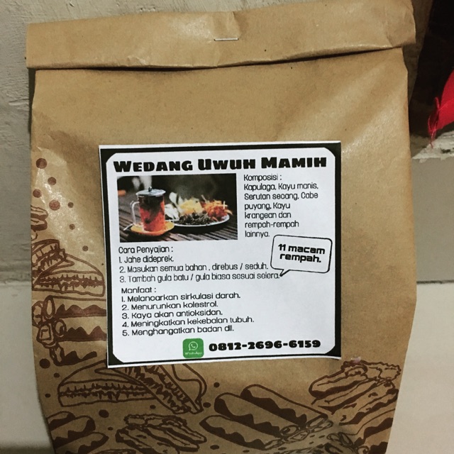 

TOLAK CORONA DENGAN WEDANG UWUH LENGKAP 12 REMPAH !