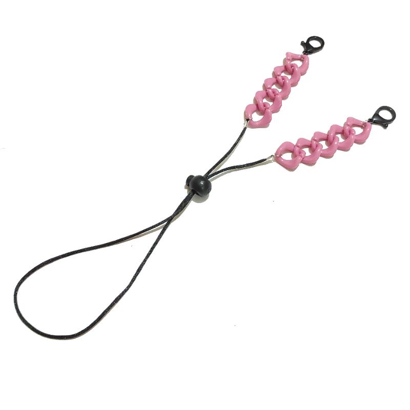 2in1 Strap Mask + Konektor Masker Hijab Free Stopper Gratis Shandy Acrilic Pastel Chain Kalung Connector Rantai Akrilik Multifungsi