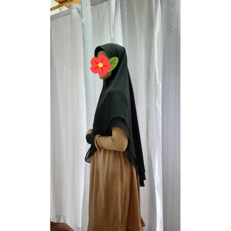 JILBAB SYAR'I CERUTI 2 LAYER