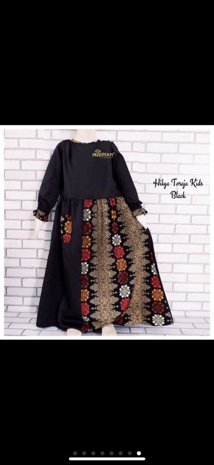 Hilya Kid Michan Gamis Batik Anak