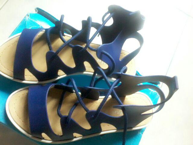 Austin Sepatu Wanita Flats Sherice - Black, Beige, Camel, Red & Navy