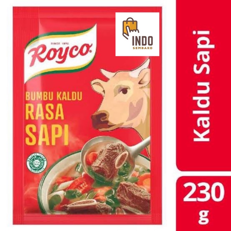 royco sapi 220g / bumbu pelezat royco sapi 220 gram / Royco rasa sapi 220g / Royco kaldu sapi