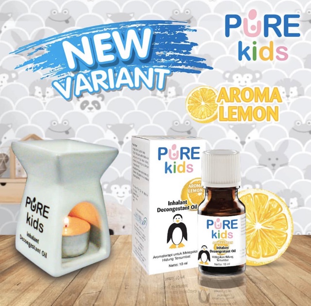 Pure kids Inhalant Original 10 ml - Inhalant anak/Obat flu anak