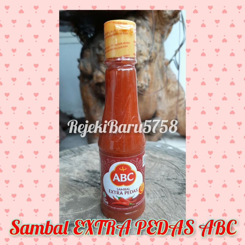 

Saos Sambal EXTRA PEDAS ABC Botol Meja 135 ml