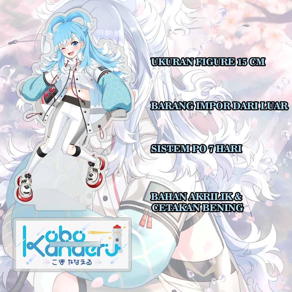 Action Figure Akrilik Hololive Kobo Kanaeru Anime Vtuber Youtuber