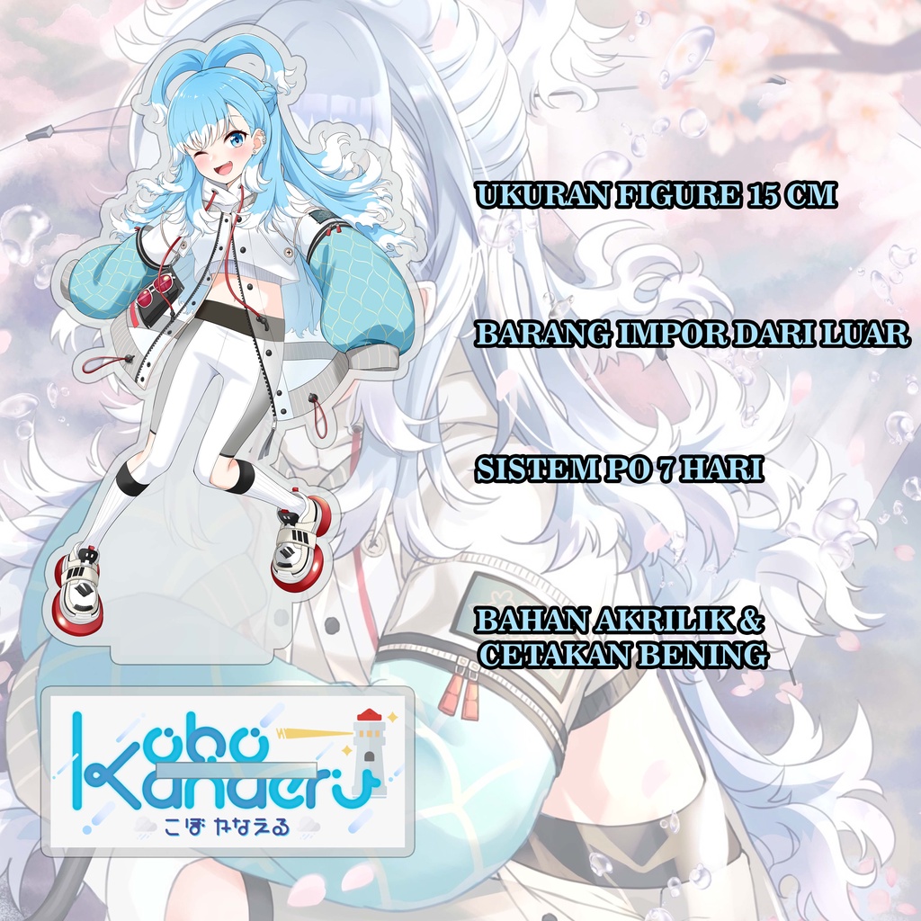 Action Figure Akrilik Hololive Kobo Kanaeru Anime Vtuber Youtuber