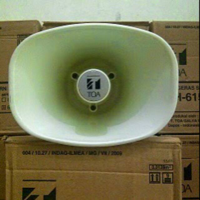 Paging Horn Speaker 15 W TOA ZH 615 S 615S, Sirene 15 Watt siren klakson Mobil Motor Sirine Ambulanc