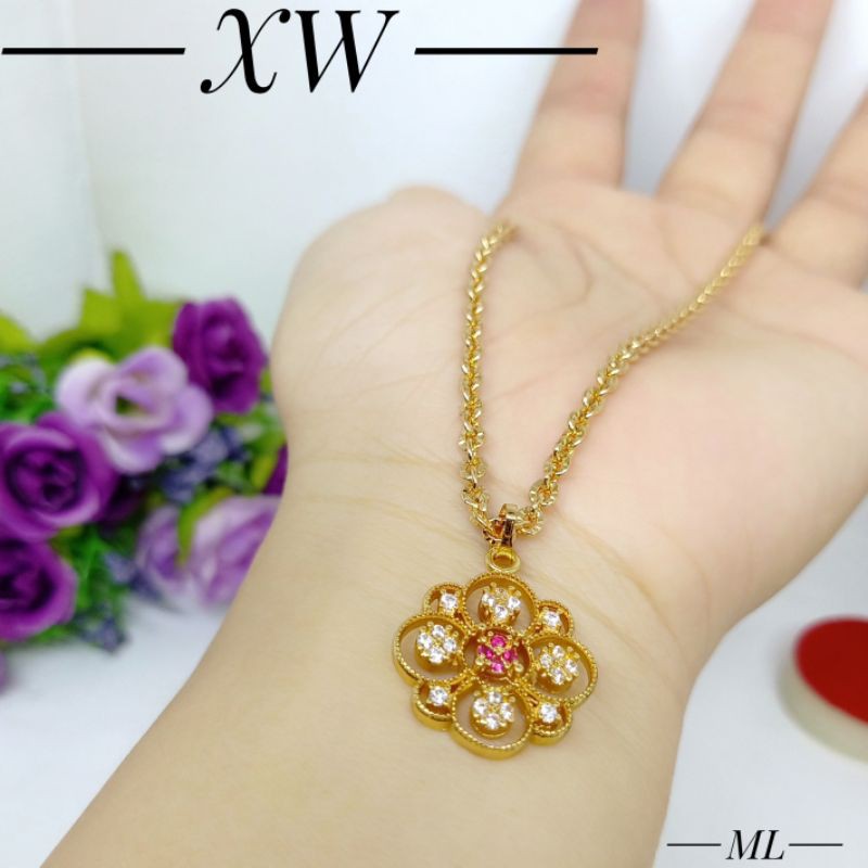 Set Kalung/Anting  mewah XW27112006