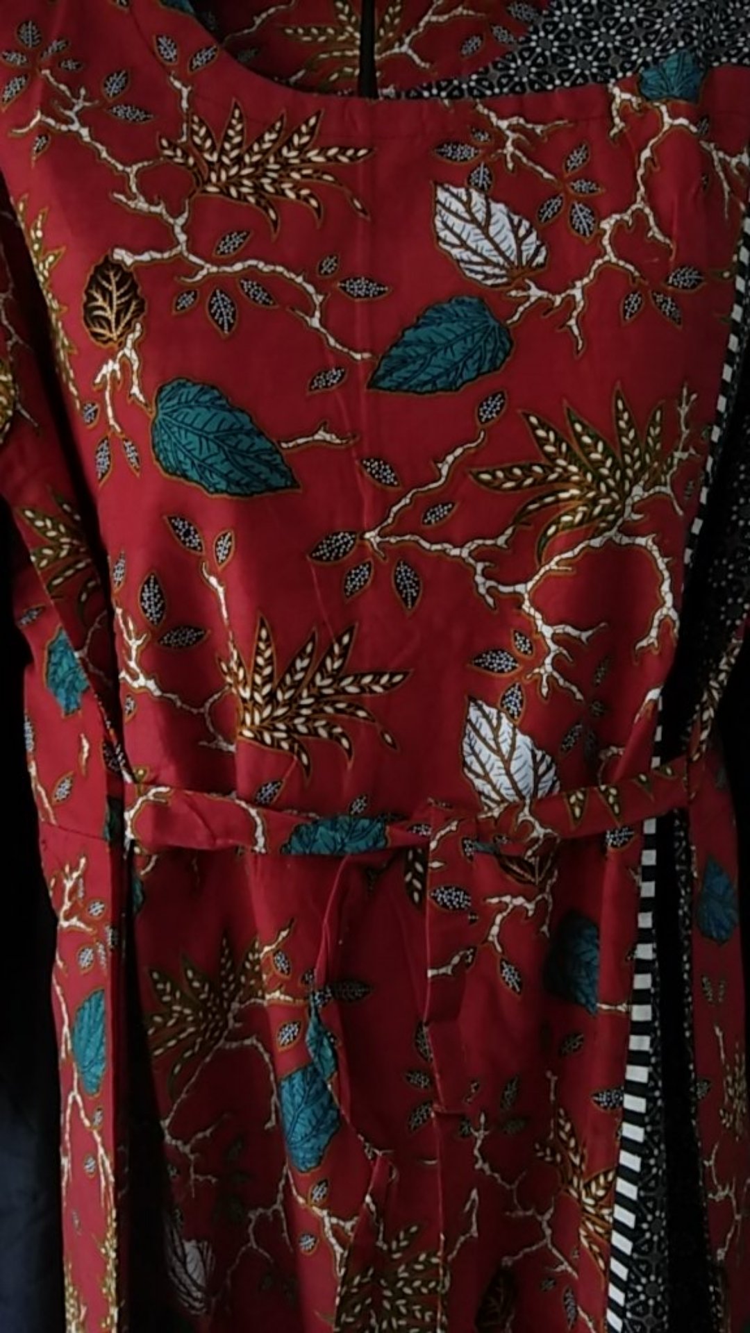 Ms Gamis Batik Sriwedari Maxi Super Jumbo Xxl Ld 110c. Bumil/busui Katun Sogan