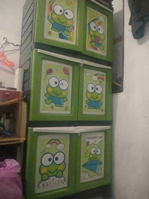 Lemari Karakter Anak Bcbc163 Lemari Plastik S3 Kontener Pakaian Anak