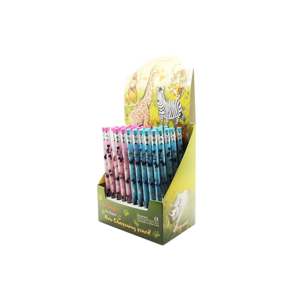 

Jual Bensia Original Pensil Susun Motif Cat and Dog Isi 50 Pc JEDH-D9 Promo