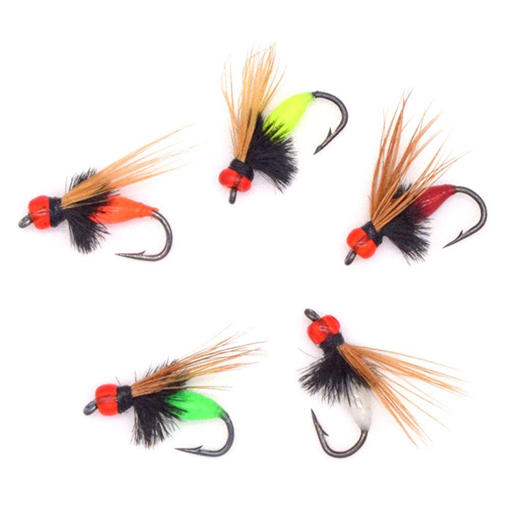 Preva 5pcs Hook Portable Lure Set Outdoor Memancing Umpan Buatan